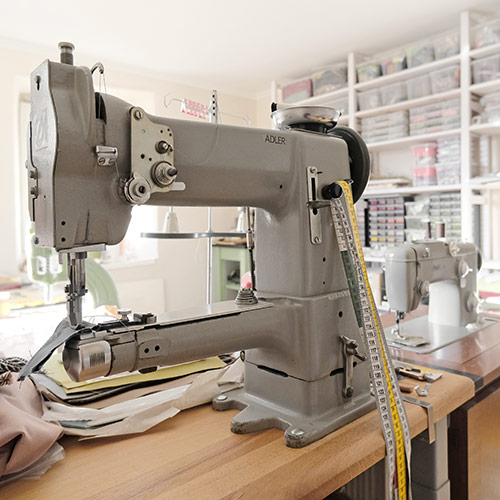 Sewing Machines in the Studio