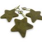 Preview: Green Lucky Star Leather Charms