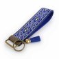 Preview: Boho Style Fabric Keychain with Tassel