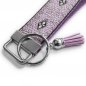 Preview: Mauve Wristlet Keychain with Tassel