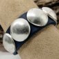 Preview: Pull-Up Leather Cuff with Conchos