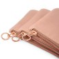 Preview: Premium Quality Rose Gold Metal Zipper