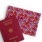 Preview: Geometric Fabric Passport Cover