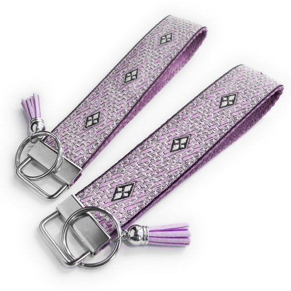 Bohemian Style Keychain Wristlet with Tassel