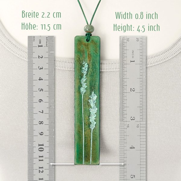 Preview: Unique handcrafted leather necklace