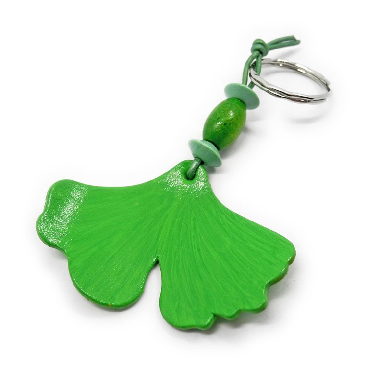 Small Ginkgo Leaf Keychain as a gift idea